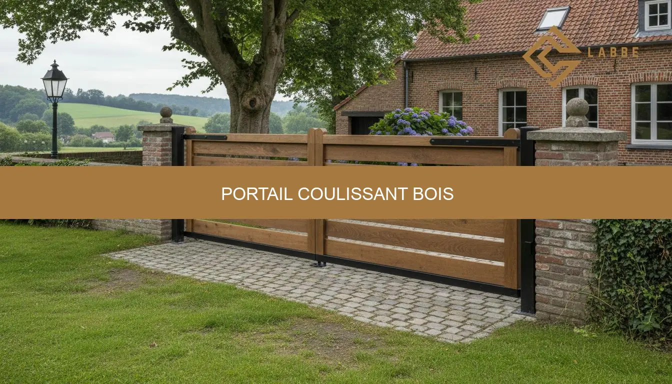 portail coulissant bois : prix, modèles et conseils