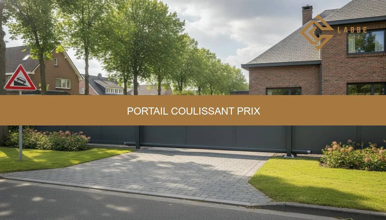Portail coulissant prix : Guide et devis