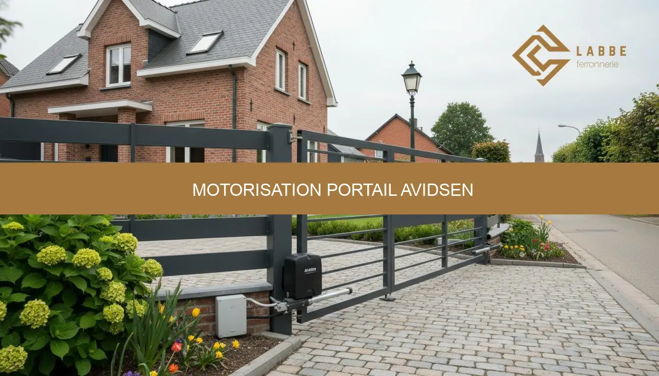 Motorisation portail avidsen : prix, avis et installation